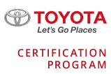Toyota Certification Program's Logo